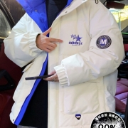 冬季青少年羽绒服男孩初中高中学生90白鸭绒连帽加厚外套大童冬装