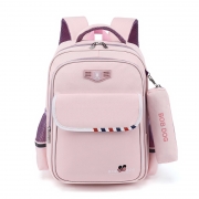 巴布豆书包女小学生女生护脊减负一年级轻便小学一到三年级三到六