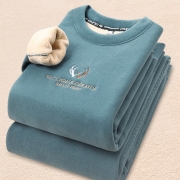 外穿保暖内衣男加绒加厚套装速热青年大学生高中生冬季防寒保暖衣