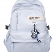 新款初中生书包女高中生中学生情侣双肩包简约减负大容量男生背包