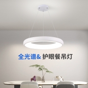 餐厅灯LED吸顶灯简约现代吧台理发店发廊服装店吊灯北欧网红灯具