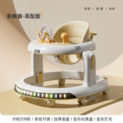 婴儿学步车防侧翻6到18个月宝宝多功能手推学走路24新款