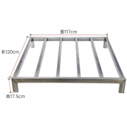 重型金属叉车托盘仓库铁栈板防潮垫板物流卡托盘